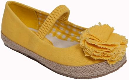 Launch Baby Girls Lulu Flat Size:4 Toddler Yellow