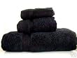 Egyptian Cotton 6 Piece Towel Set BLACK BY MARRIKAS