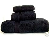 Review MARRIKAS  / Egyptian Cotton 6 Piece Towel Set BLACK BY MARRIKAS