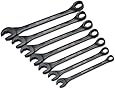 Crescent CX6RWM7 X6 MM Combination Wrench Set with Ratcheting Open-End and Static Box-End, 7-Piece