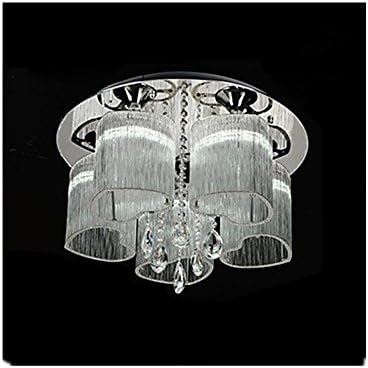 WCG Modern LED K9 Crystal Ceiling , 220-240V