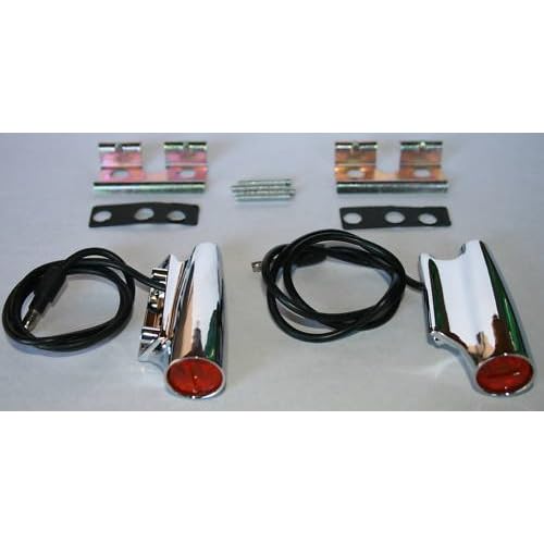 FenderMounted Turn Signal Indicator Set for 1967 1968 1969