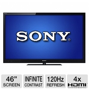 Sony BRAVIA KDL46NX720 46-inch 1080p WiFi 3D LED HDTV, Black