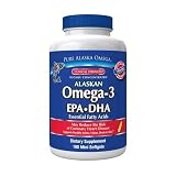 Clinical Strength Highly Concentrated Alaskan Omega-3 EPA DHA, 180 mini Softgels