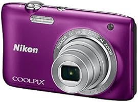 Nikon Coolpix S2900 20.1MP Point And Shoot Digital Camera (Purple) with 5x Optical Zoom