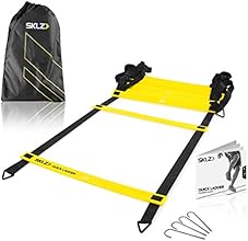SKLZ Quick Flat Rung Agility Ladder with Free SKLZ Carry Bag