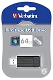 Produkt-Bild: Verbatim PinStripe 64GB Speicherstick USB 2.0