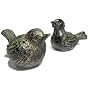 Strathwood Set of 2 Decorative Aluminum Birds with Green Patina Finish