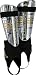 Adidas Predator Repliqué Shinguards, Metallic Silver/Metallic Gold, Medium