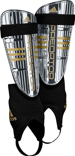 Adidas Predator Repliqué Shinguards, Metallic 
