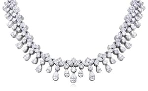 Diamond & 18k White Gold Necklace