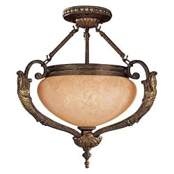 Minka Lavery Camden Two Light Semi Flush 812-355