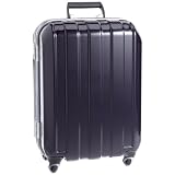 [ヒデオワカマツ] HIDEO WAKAMATSU マスキュラー ポリカーボネート製TSAロックスーツケース Sサイズ（49.5cm） 85-75168 ディープパープル (ディープパープル)