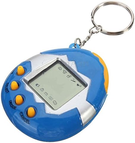 Retro Virtual Pet 49 In 1 Cyber Pets Animals Toy Funny Tamagotchi Kids Childhood Blue