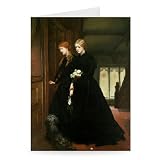 For The Last Time, 1864 by Emily Mary Osborn - Greeting Card (Pack of 2) - 7x5 inch - Art247 - Standard Size - Pack Of 2