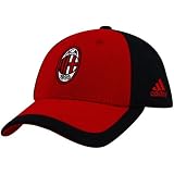 adidas AC Milan Red-Black Club Team A-Flex Fit Hat
