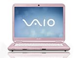 Sony Vaio NS20EP 15.4-inch Laptop, PMDC T3400, 2.16Ghz, 3GB RAM, 250GB HDD, DVD-RWDL, Pink