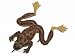 Twister Frosch mit Haken braun