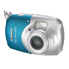 Canon PowerShot D10 Digital Camera (12.1 MP, 3.0x Optical Zoom) 2.5" LCD