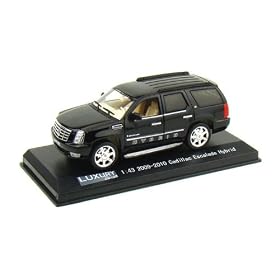 2009-2010 Cadillac Escalade Hybrid 1/43 Black
