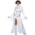 Original Lizenz Star Wars Prinzessin Leia Kost�m Leiakost�m f�r Damen Prinzessinnenkost�m Prinzessinnkost�m Gr. S / 36 - 38