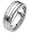 8mm Platinum Multi-Texture Wedding Band - 6.25