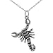 Sterling Silver Movable Scorpion Pendant
