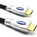 LCS - FALCON - 2M - Cable hdmi 1.4a - PROFESSIONNEL - 3D - ULTRA SPEED SERIE - Optimis� pour tous les ecrans HDTV LCD LED PLASMA derni�res g�n�ration, profitez des nouvelles technologies, HDMI Ethernet et support r�solution 1080P et + (Format cin�ma num�rique) 4k x 2k - Connecteurs plaqu�s or.