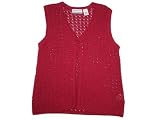 Alfred Dunner Taste of Morocco Lightweight Knit Sweater Vest