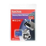 SanDisk Memory Stick PRO Duo 2GB Memory Card for Sony Digital Camera camcorders