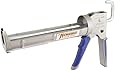 Newborn 930-GTD Drip-Free Smooth Hex Rod Cradle Caulking Gun with Gator Trigger Comfort Grip, 1/10 Gallon Cartridge, 10:1 Thrust Ratio