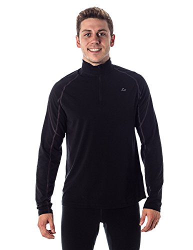 Men's Paradox Performance Merino Blend Zip-Up Long Sleeve Base Layer