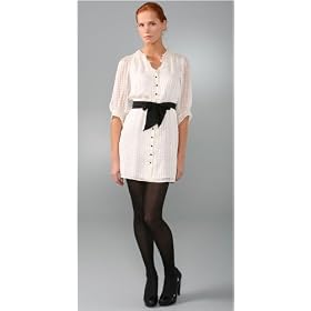 \#5 Erin Fetherston 3/4 Sleeve Dress with Waist Tucks