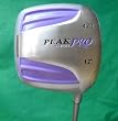 Ladies 16 Piece "Peak Pro" All Graphite Full Golf Club Set w420cc Driver; Ladies Stand Bag Hybrid Irons Putter & HCs; Petite & Regular Length;Fast Shipping