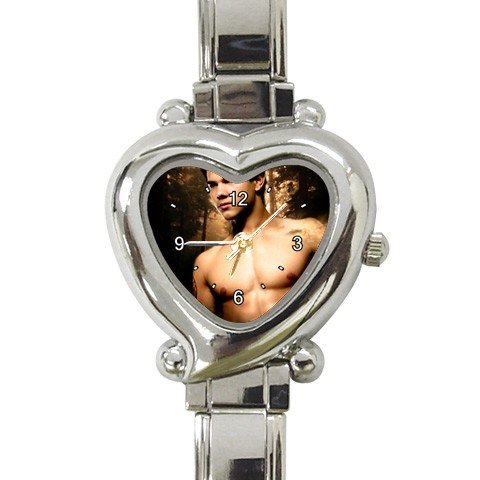 Heart Italian Charm Watch of Twilight Jacob Black