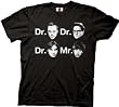 The Big Bang Theory Dr. & Mr. Faces T-shirt