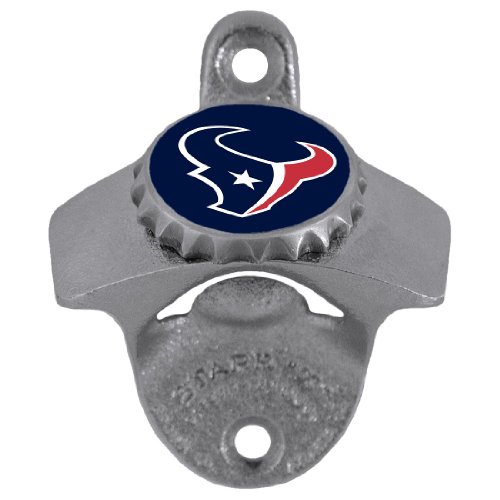 Houston Texans Wall Mounted Bottle Opener