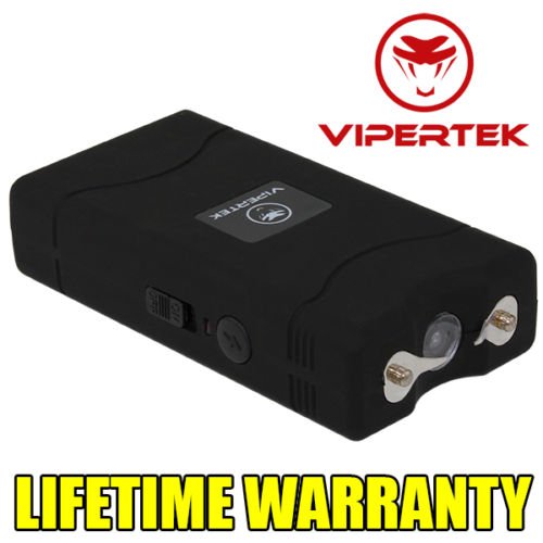 VIPERTEK Mini Stun Gun VTS880 60 Million Volt Rechargeable LED Flashlight from United States at