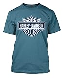 UPC 683258055178 product image for Harley-Davidson Men's Navy Bar & Shield Blue Slate T-Shirt 30290594 (M) | upcitemdb.com