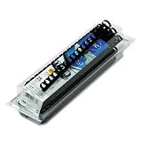 GBC CombBind Spines, 0.625 Inch, 125-Sheet Capacity, Black, 25 per Box (4090046)