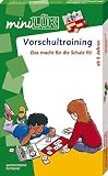 mini LÜK-Set, Vorschultraining: Das macht für die Schule fit