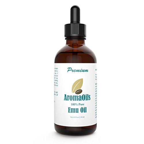Emu oil - 4 ounce - 100 percent pure oil by aromaoils -…
