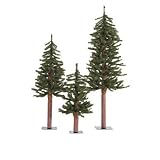 2 Foot, 3 Foot & 4 Foot Alpine Skinny Tree Set