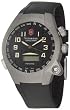 Victorinox Swiss Army Men's ST 5000 Digital Compass 24837 Black Rubber Swiss Quartz Watch with Black Dial