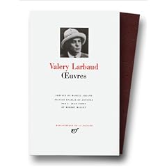 Val�ry Larbaud : Oeuvres - Barnabooth