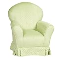 Fuzzy Kids Chair - Sage
