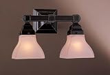 Minka Lavery Lights 5822-37B 2LT Bathroom Lighting - Restoration Bronze Indoor Lighting