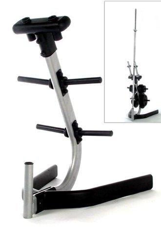 Cap Barbell Standard Plate Rack with Bar and Dumbbell Holders