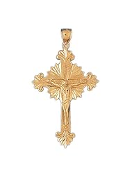 CleverEves 14k Gold Pendant Cross 5.8 - Gram(s)