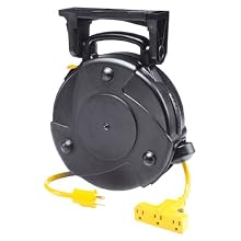 Alert Stamping 8050MP 50-Foot Cord Reel with Circuit Breaker